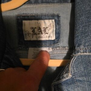 LA Blue Denim Jean Jacket
